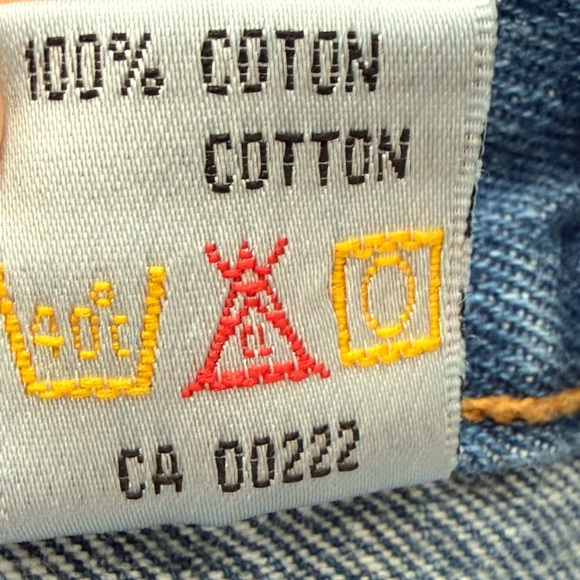 Vintage Sears Kids Classic Blue Denim Jeans size 3t - Picture 7 of 8